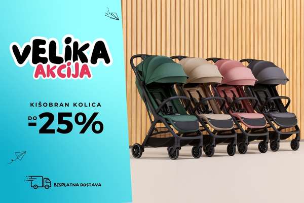 Kisobran kolica za bebe
