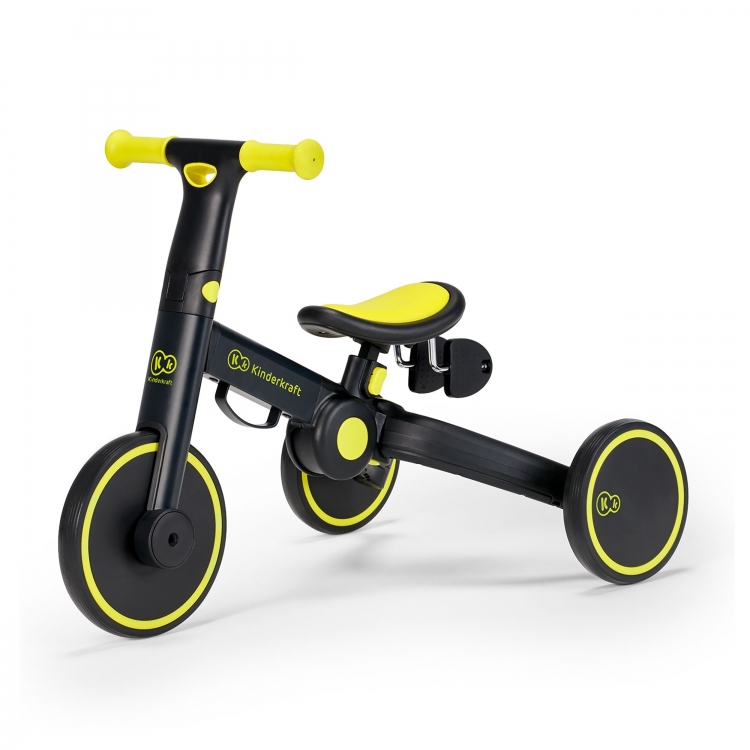 KINDERKRAFT TRICIKL 3U1 4TRIKE BLACK VOLT