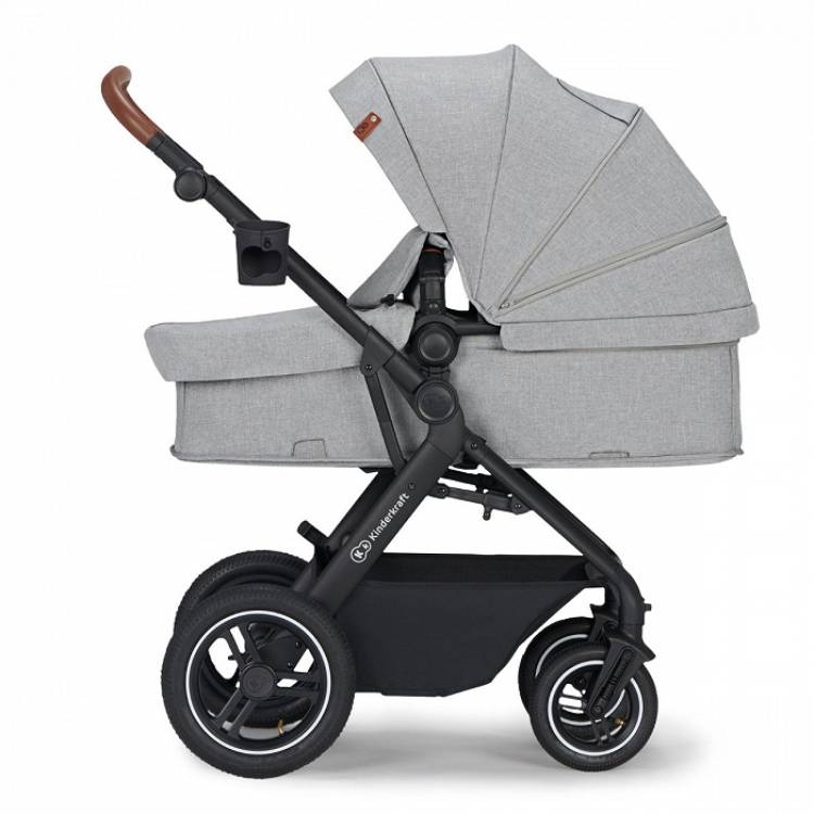 KINDERKRAFT B-TOUR KOLICA ZA BEBE SET 3U1 LIGHT GREY