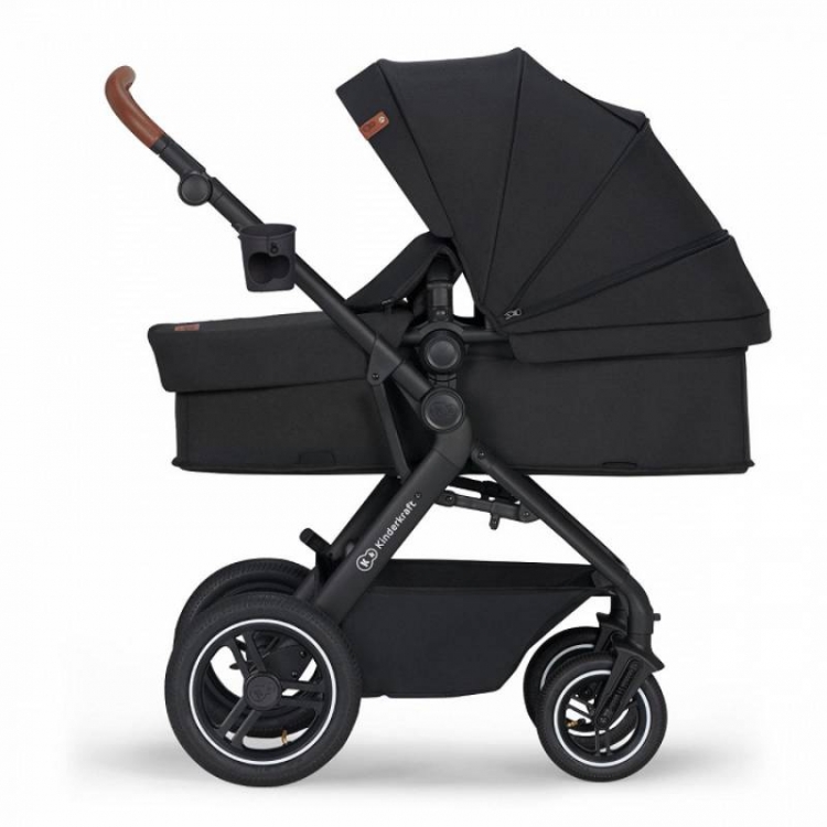 KINDERKRAFT B-TOUR KOLICA ZA BEBE SET 3U1 BLACK