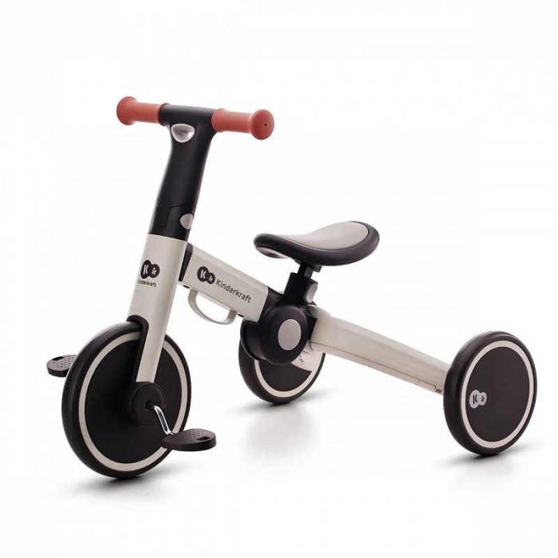 KINDERKRAFT TRICIKL 3U1 4TRIKE SILVER GREY