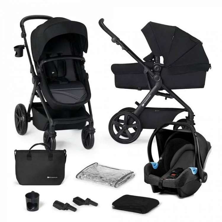 KINDERKRAFT KOLICAZA ZA BEBE A-TOUR BLACK