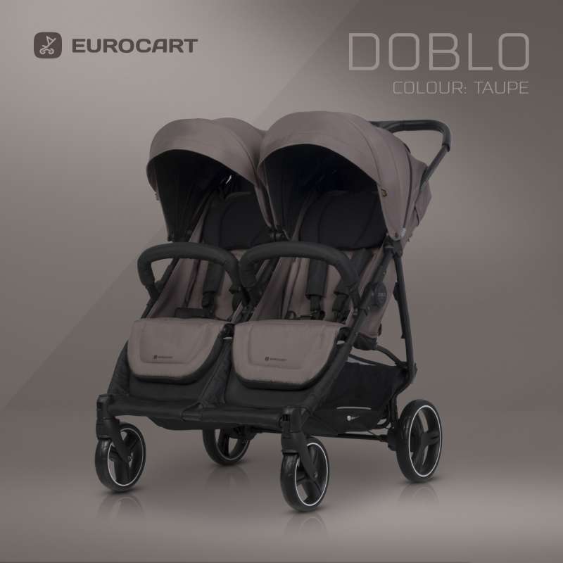 EURO-CART KOLICA ZA BLIZANCE DOBLO TAUPE