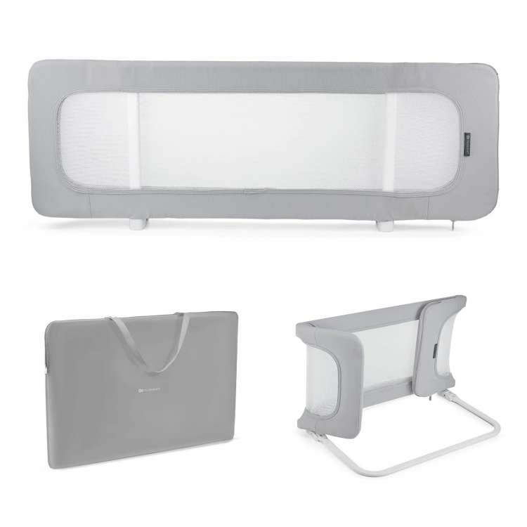 KINDERKRAFT OGRADA ZA KREVET GUARD AND DREAM LIGHT GREY