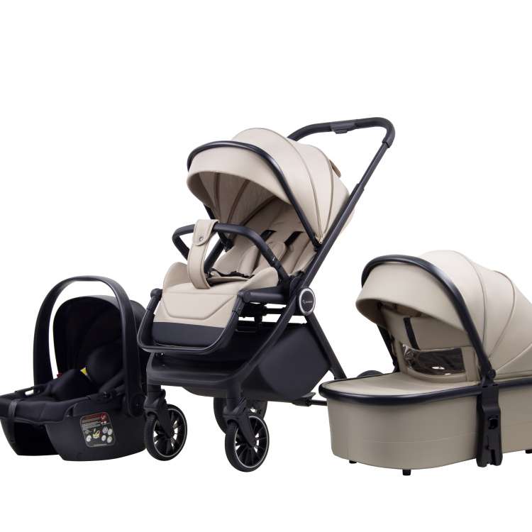 LA MAMA ALVI kolica za bebe 3u1 - biege