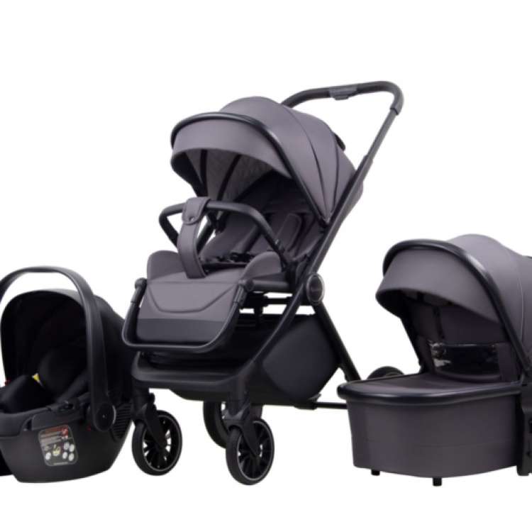 LA MAMA ALVI kolica za bebe 3u1 - gray