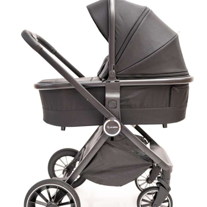LA MAMA ALVI kolica za bebe 3u1 - black