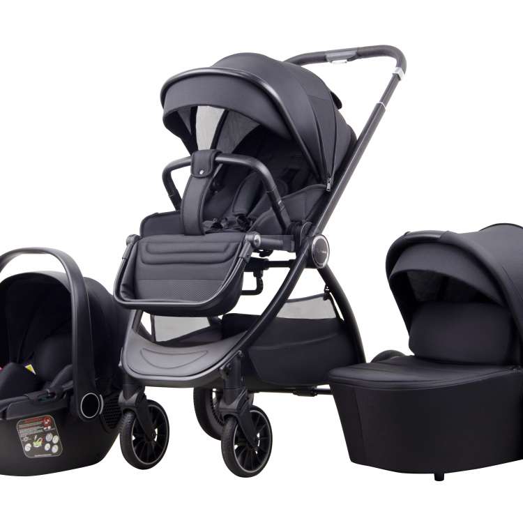 LA MAMA TRIO kolica za bebe 3u1 - black