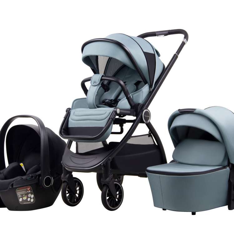 LA MAMA TRIO kolica za bebe 3u1 - green
