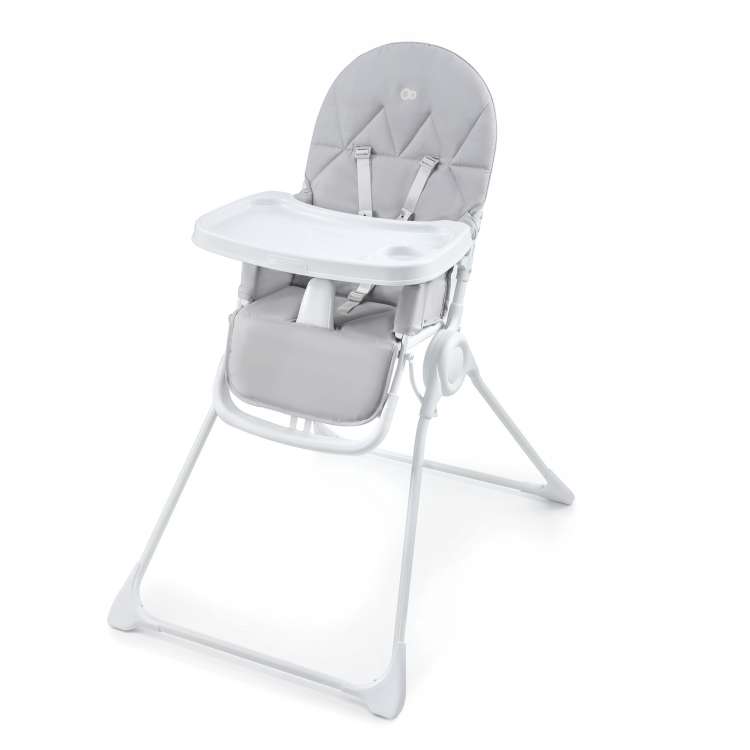 KINDERKRAFT STOLICA ZA HRANJENJE BINCI LIGHT GREY