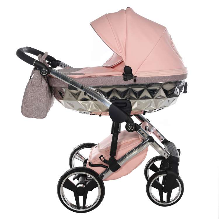 JUNAMA HAND CRAFT GLITTER KOLICA ZA BEBE SET 2U1