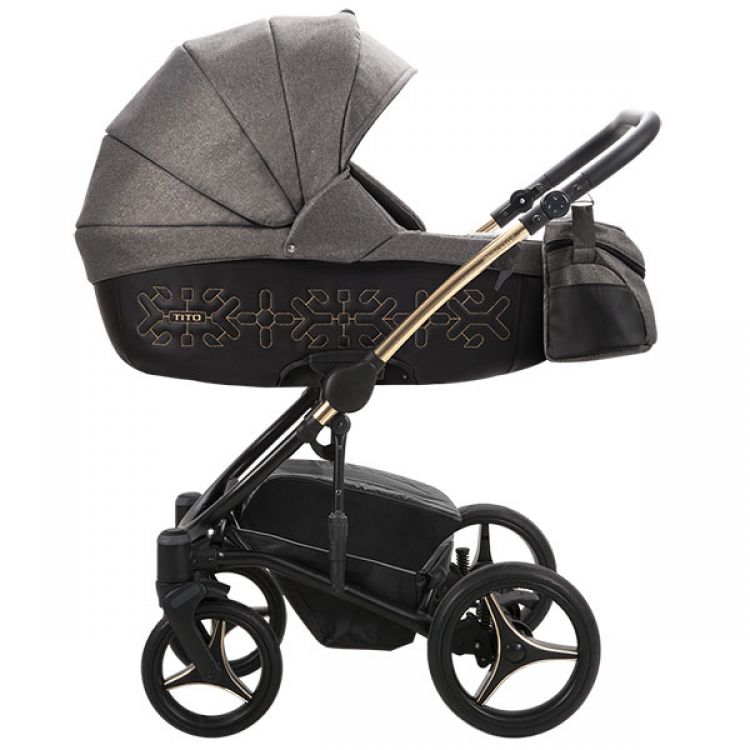 Bebetto Tito SHINE kolica za bebe set 3u1