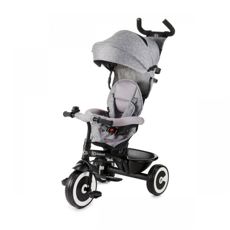 Kinderkraft tricikl ASTON grey - Kolica za bebe