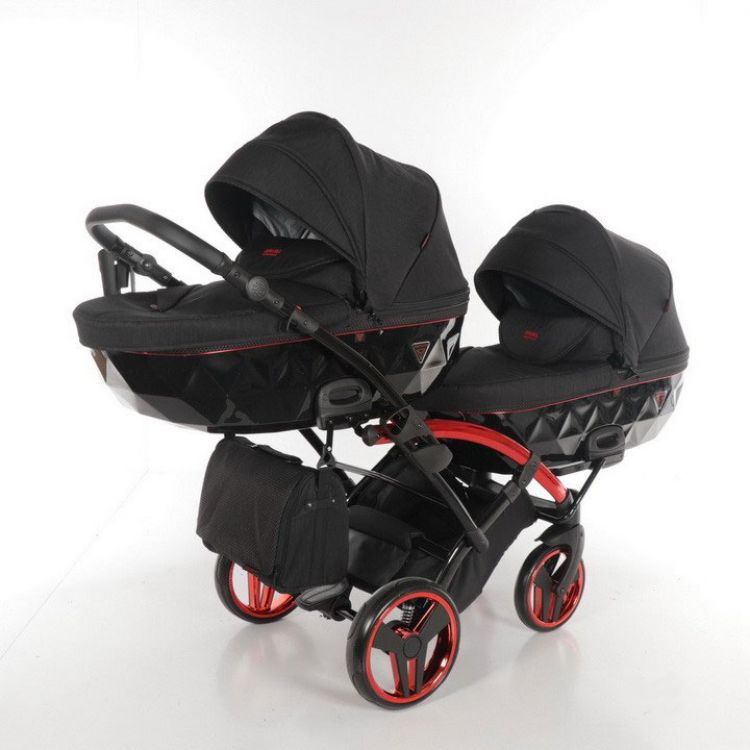 Junama Individual Duo Slim kolica za blizance set 3u1 - Kolica za bebe