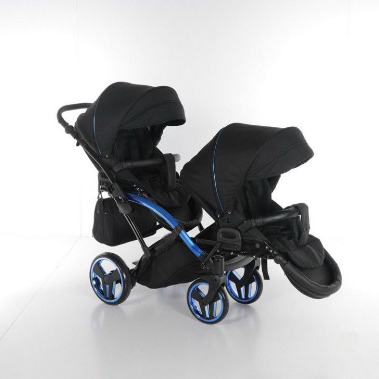 Junama Individual Duo Slim kolica za blizance set 2u1 - Kolica za bebe