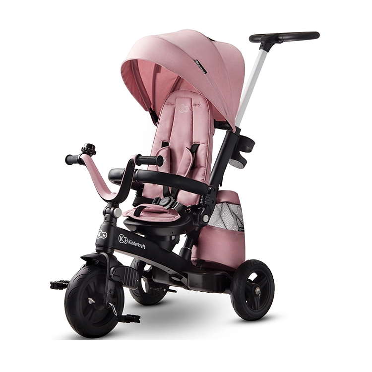 Kinderkraft tricikl easy twist 2u1 mauvelous pink - Kolica za bebe