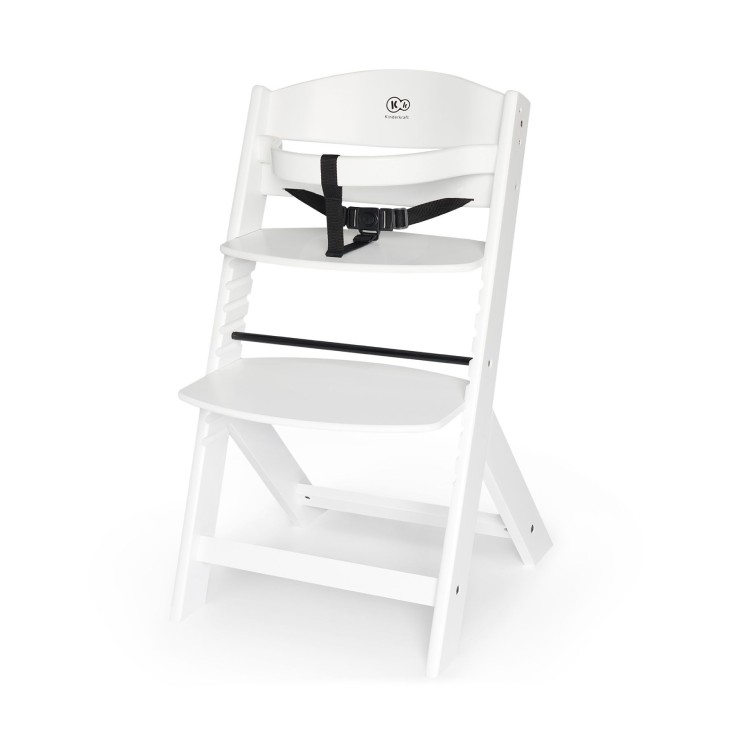 KINDERKRAFT STOLICA ZA HRANJENJE 2U1 ENOCK FULL WHITE